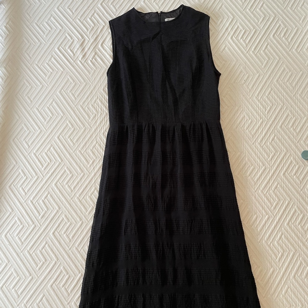 Barney’s 100% Silk Black Dress (size 12)
